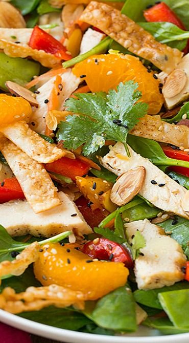 Unlock the Best Mandarin Orange Chicken Salad with Lemon Honey Ginger Dressing